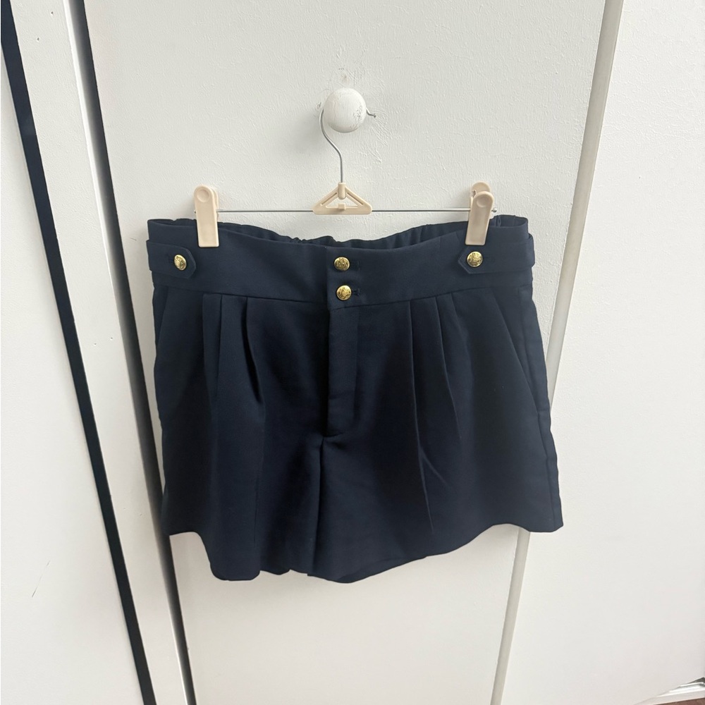 NWT Banana Republic Navy Trouser Shorts size 6